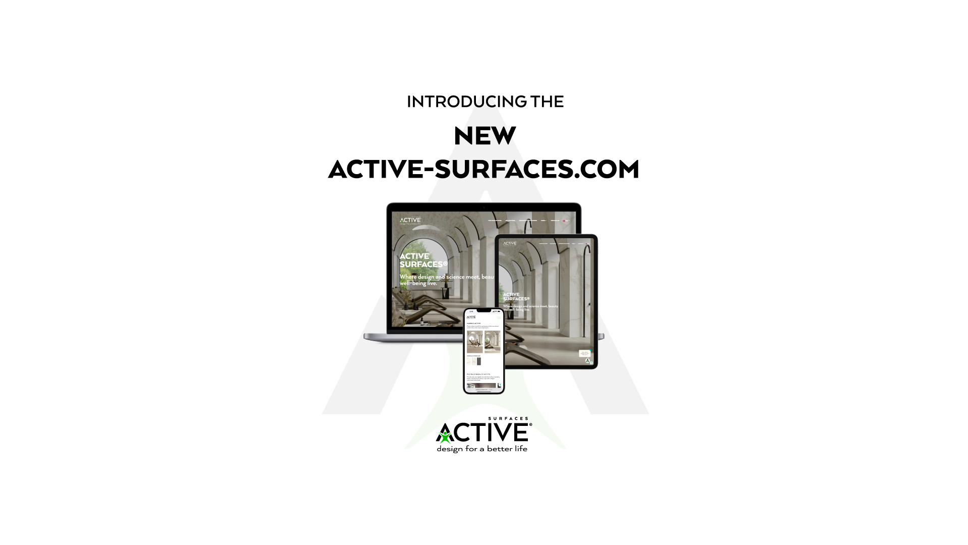 Il nuovo sito di Active Surfaces® è online!
